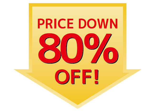 80%OFF!
