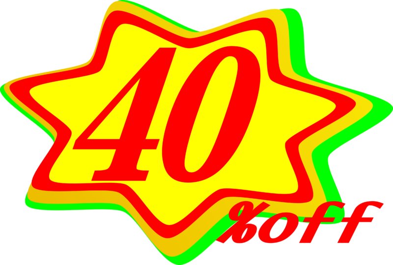 40%OFF