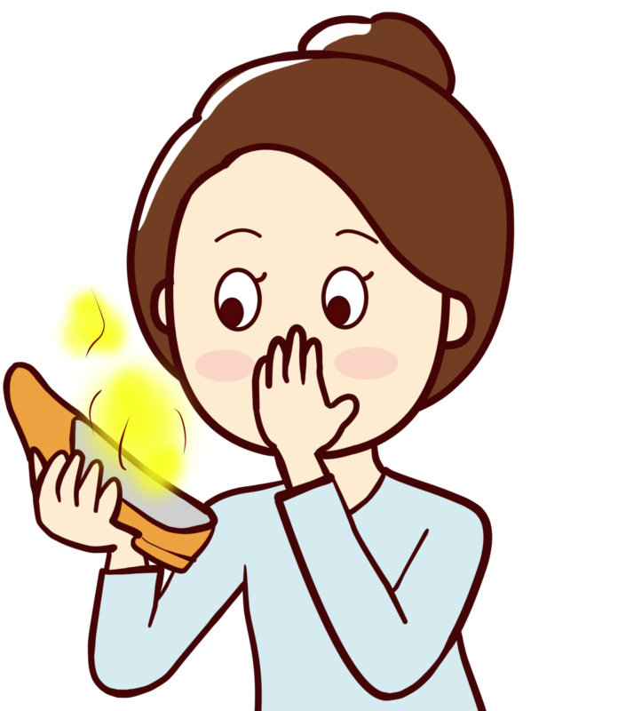 靴が臭い